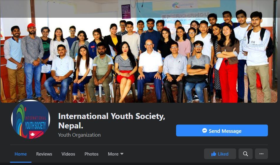 Krishna Adhikari, International Youth Society